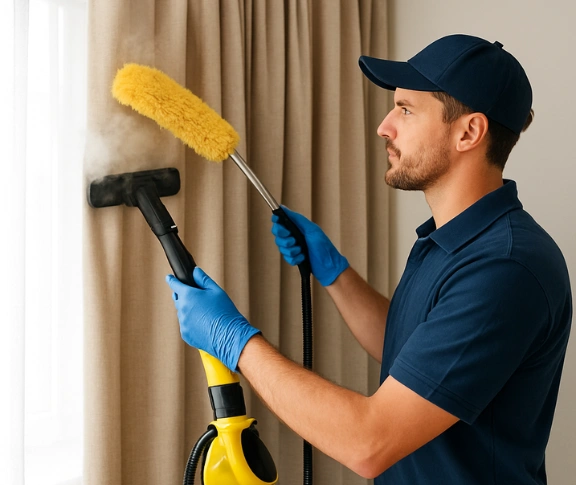 Trusted drapes cleaning technician Matty Curtain Cleaning fairy-meadow-nsw QLD